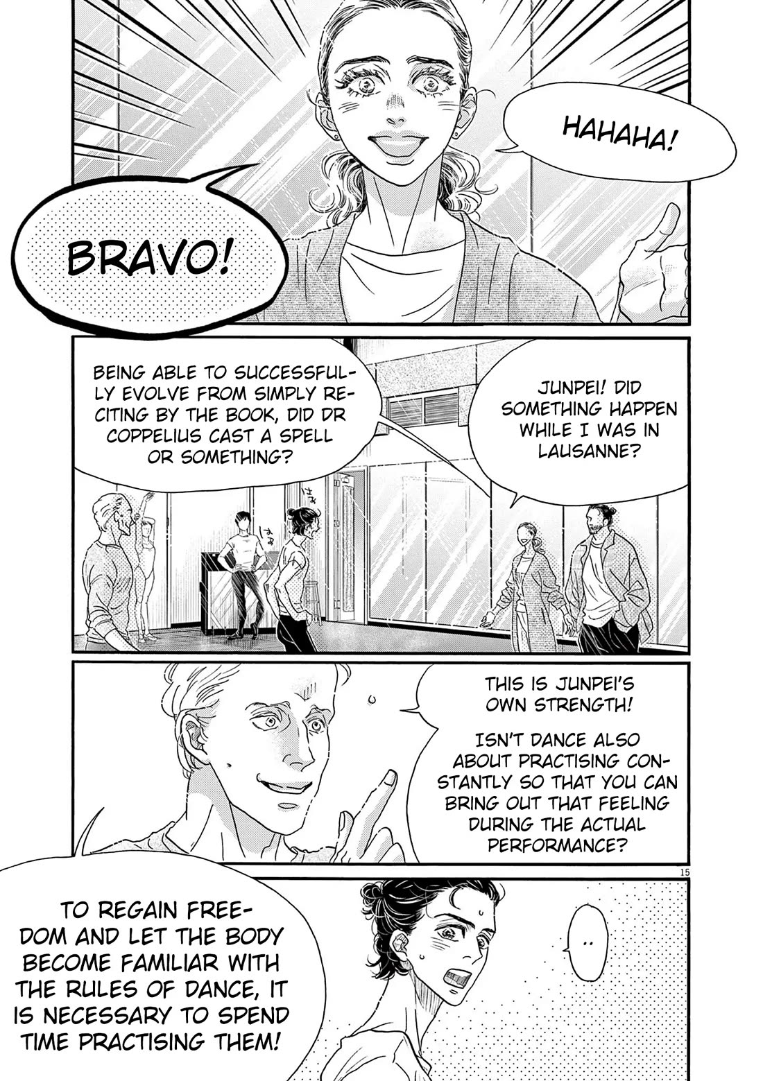 Dance Dance Danseur Chapter 190 page 15 - Chapter 190