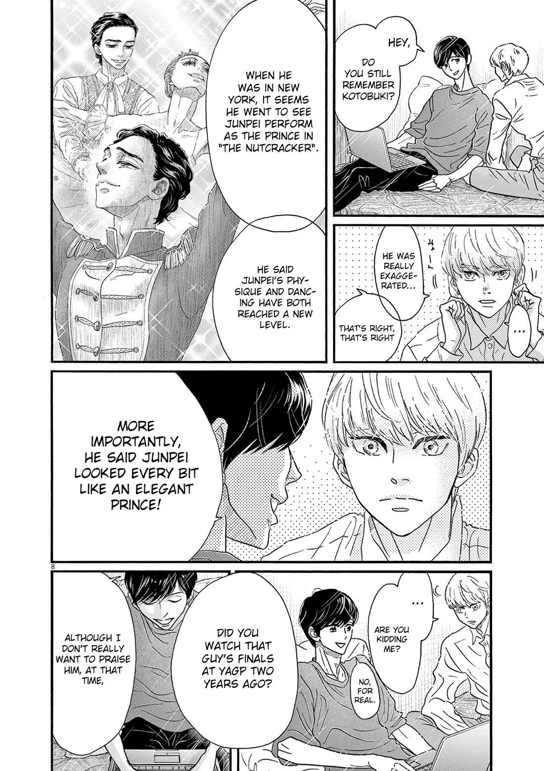 Dance Dance Danseur Chapter 199 page 8 - Chapter 199