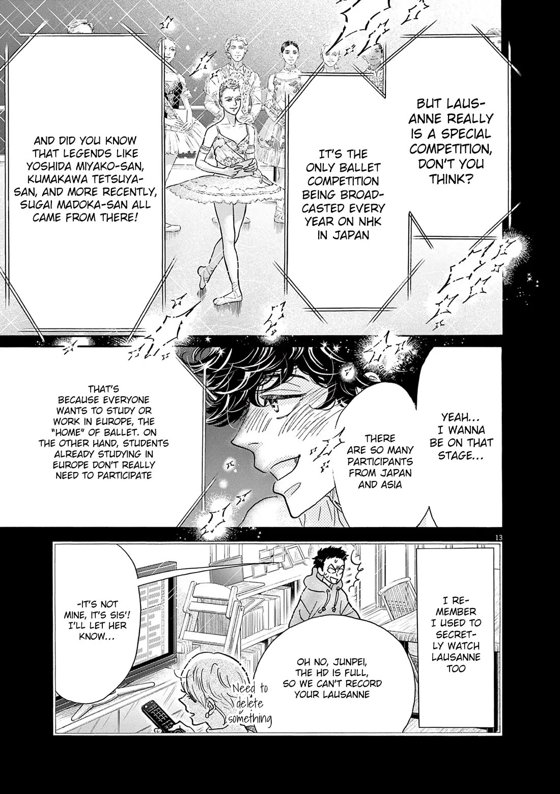 Dance Dance Danseur Chapter 201 page 13 - Chapter 201