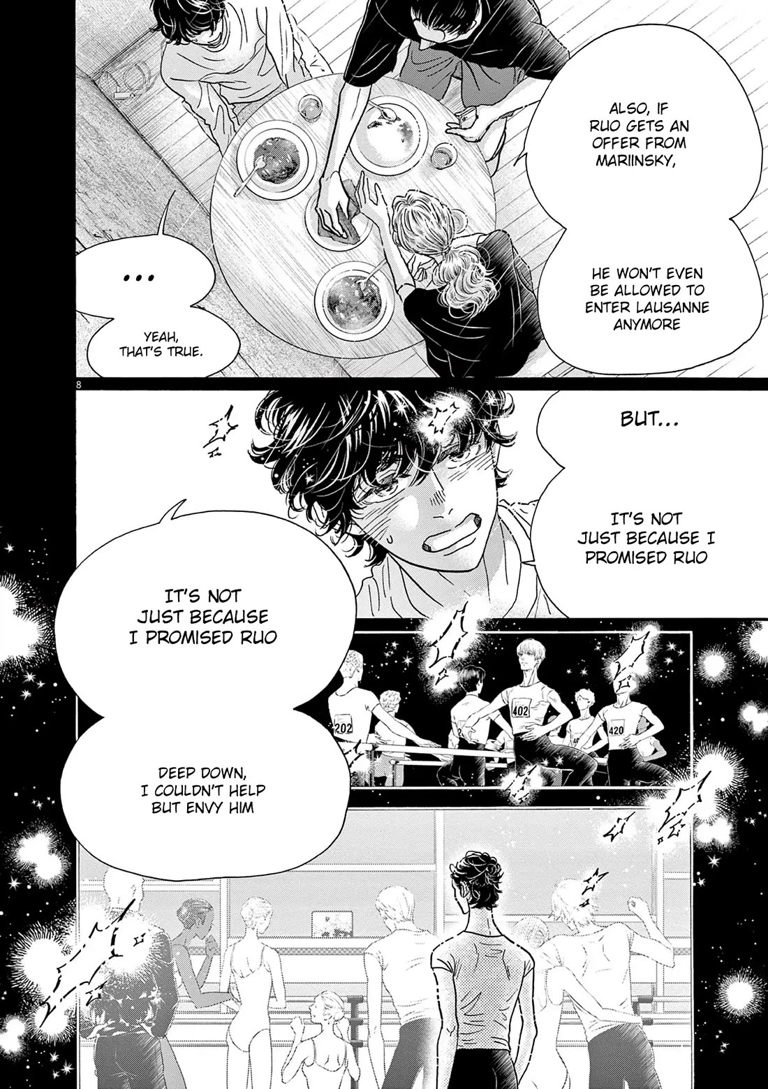 Dance Dance Danseur Chapter 201 page 8 - Chapter 201