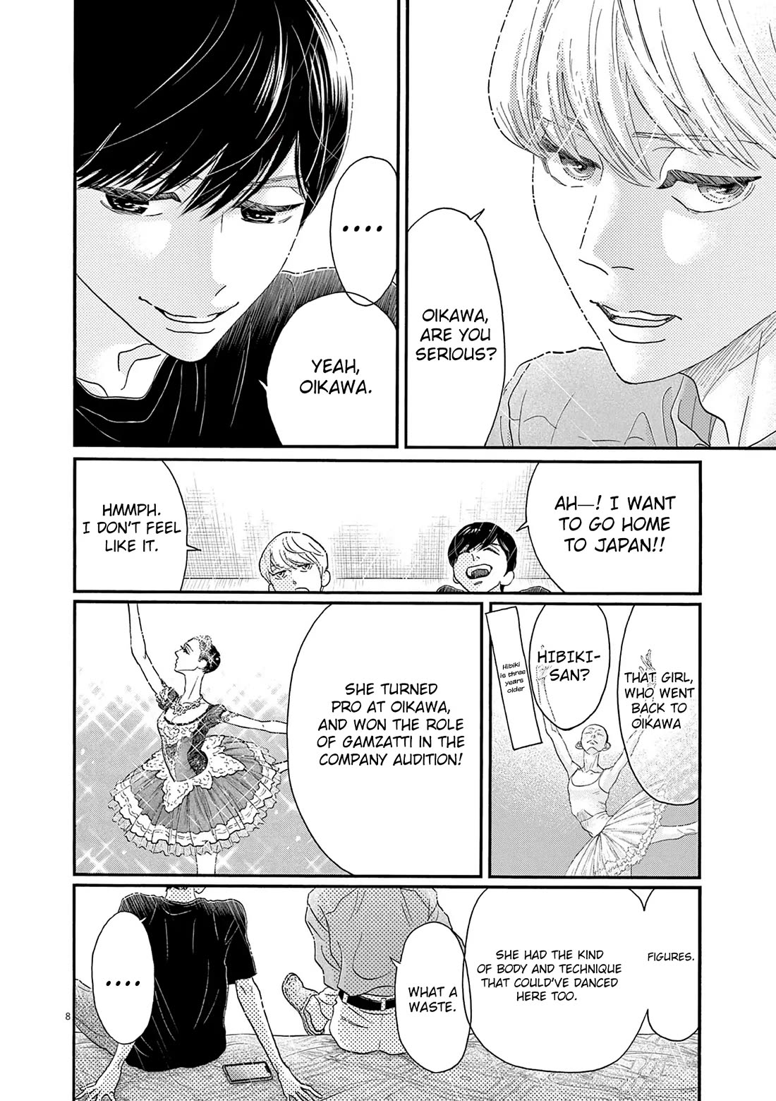 Dance Dance Danseur Chapter 204 page 8 - Chapter 204