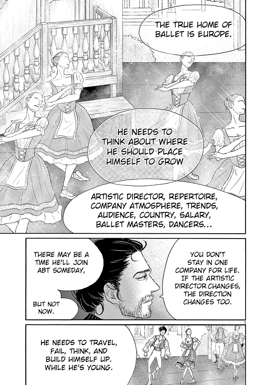 Dance Dance Danseur Chapter 205 page 5 - Chapter 205