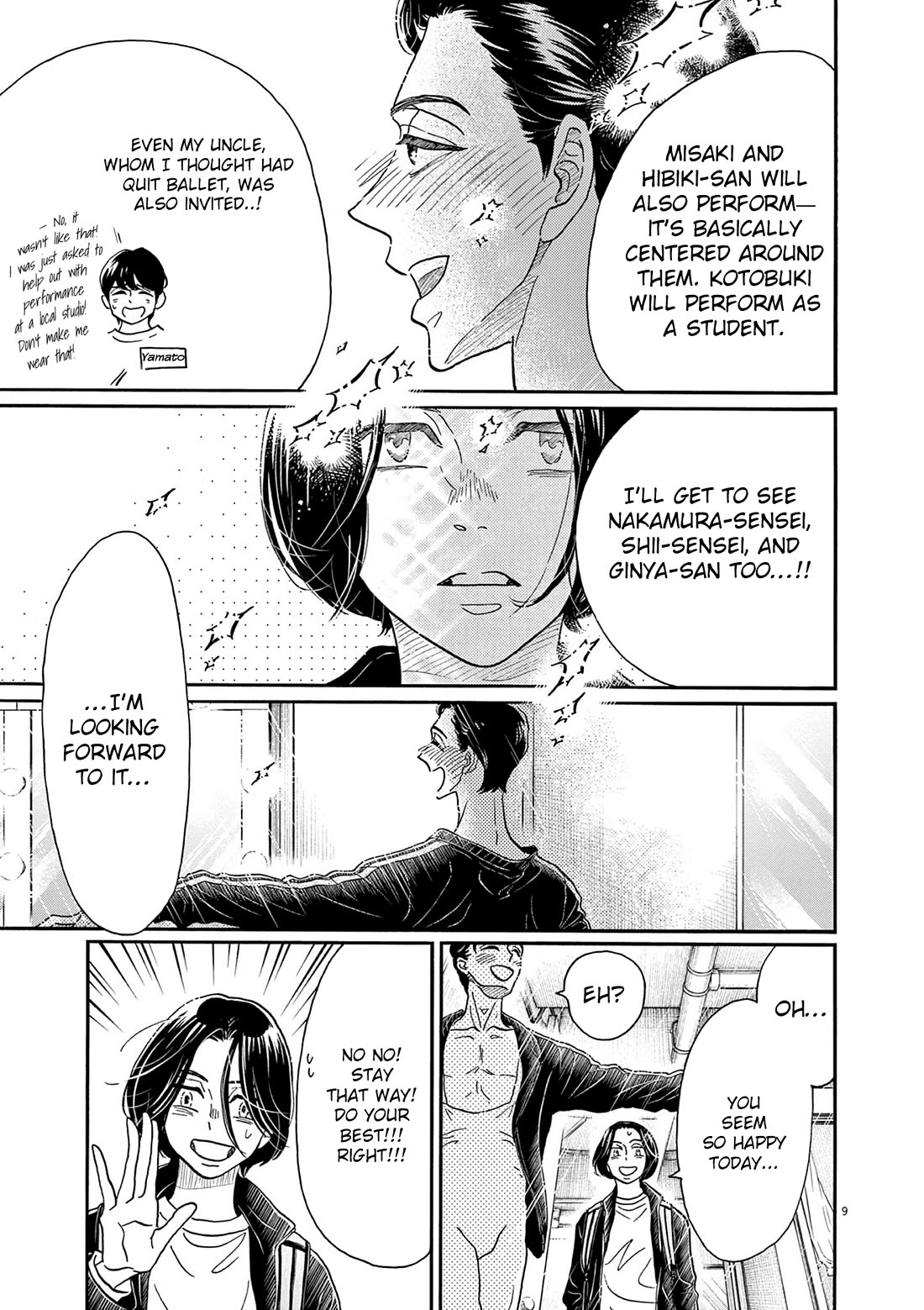 Dance Dance Danseur Chapter 206 page 9 - Chapter 206