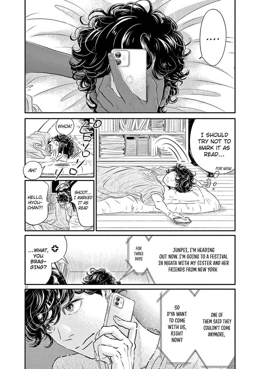 Dance Dance Danseur Chapter 213 page 12 - Chapter 213