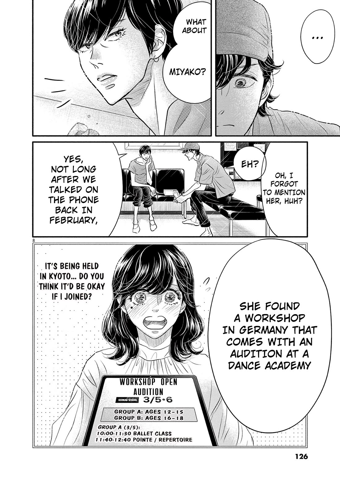 Dance Dance Danseur Chapter 213 page 8 - Chapter 213