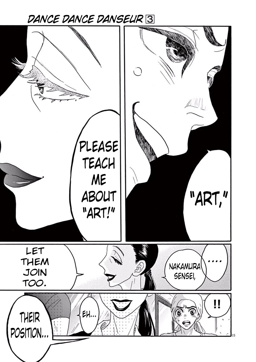 Dance Dance Danseur Chapter 25 page 15 - Chapter 25
