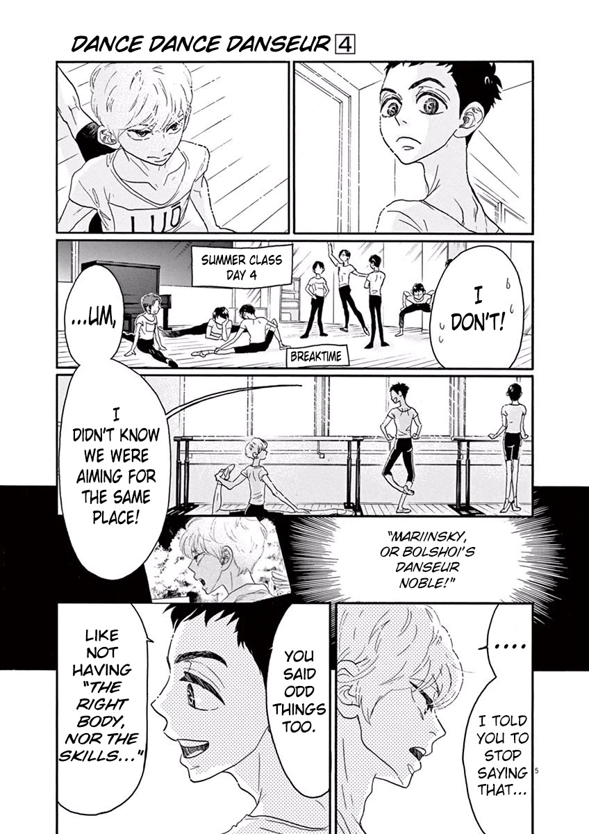 Dance Dance Danseur Chapter 34 page 5 - Chapter 34