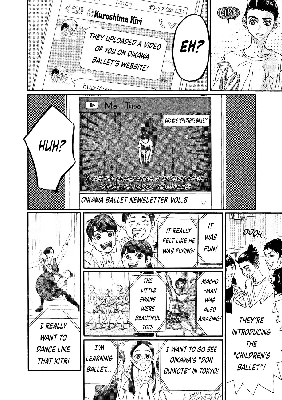 Dance Dance Danseur Chapter 74 page 10 - Chapter 74
