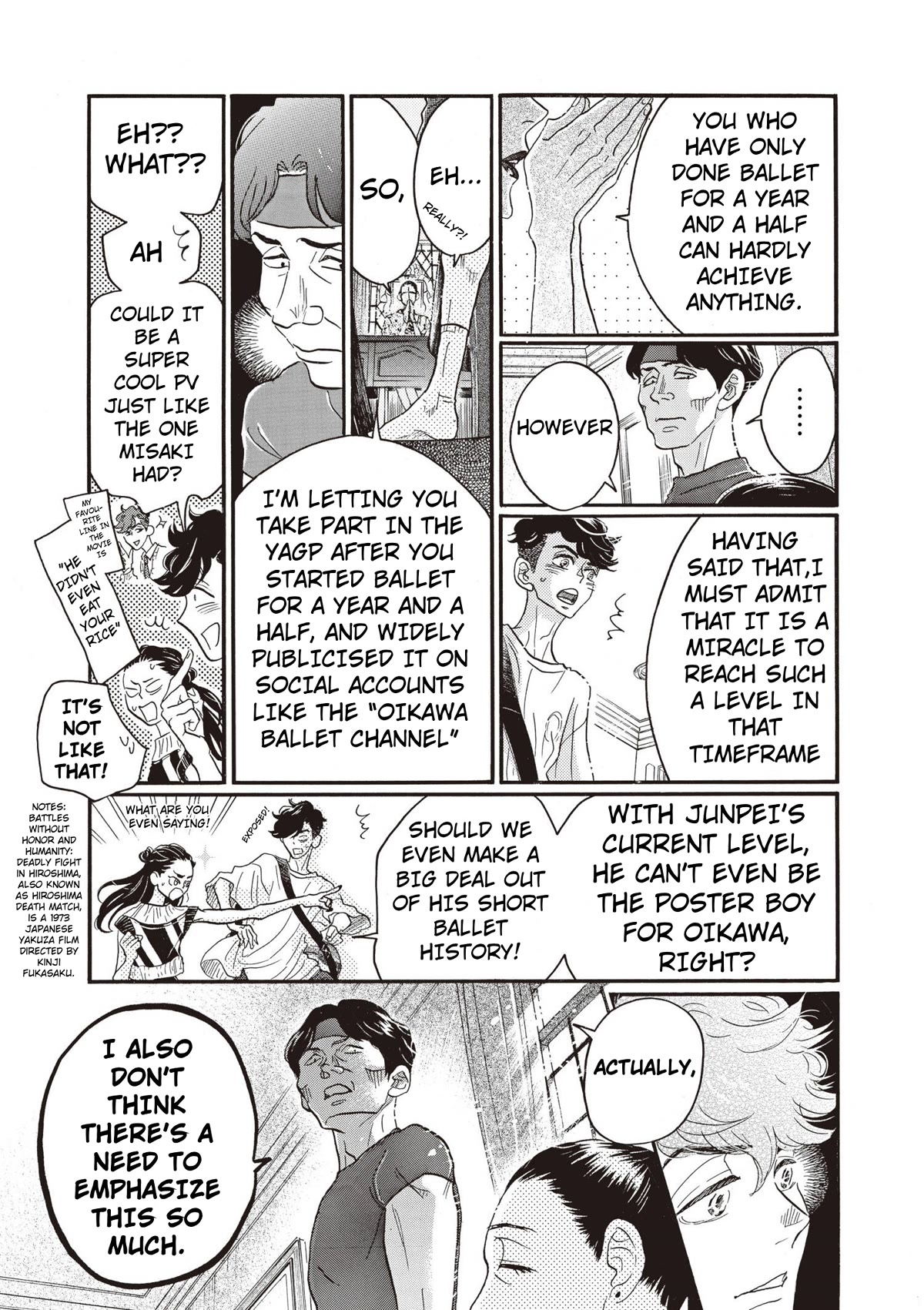 Dance Dance Danseur Chapter 80 page 7 - Chapter 80