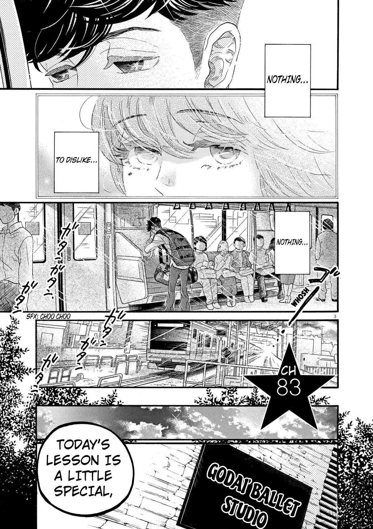 Dance Dance Danseur Chapter 83 page 3 - Chapter 83