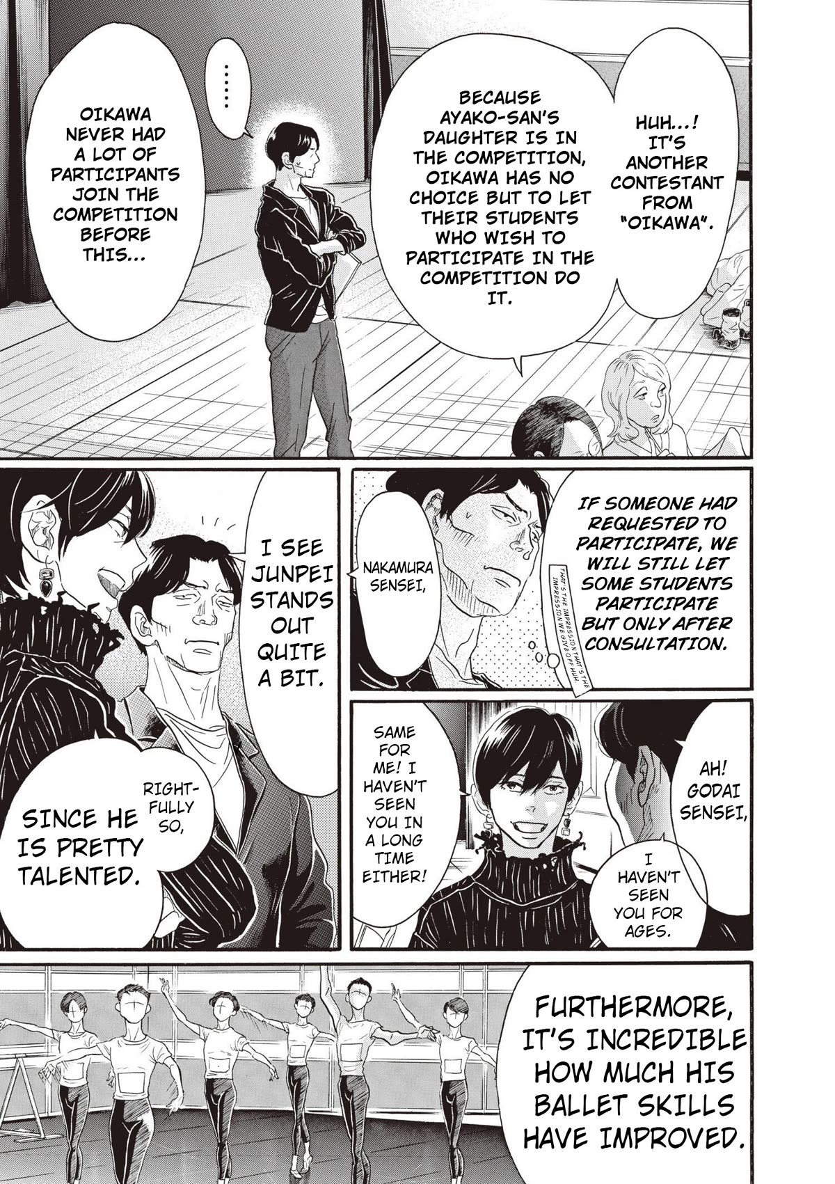Dance Dance Danseur Chapter 85 page 3 - Chapter 85
