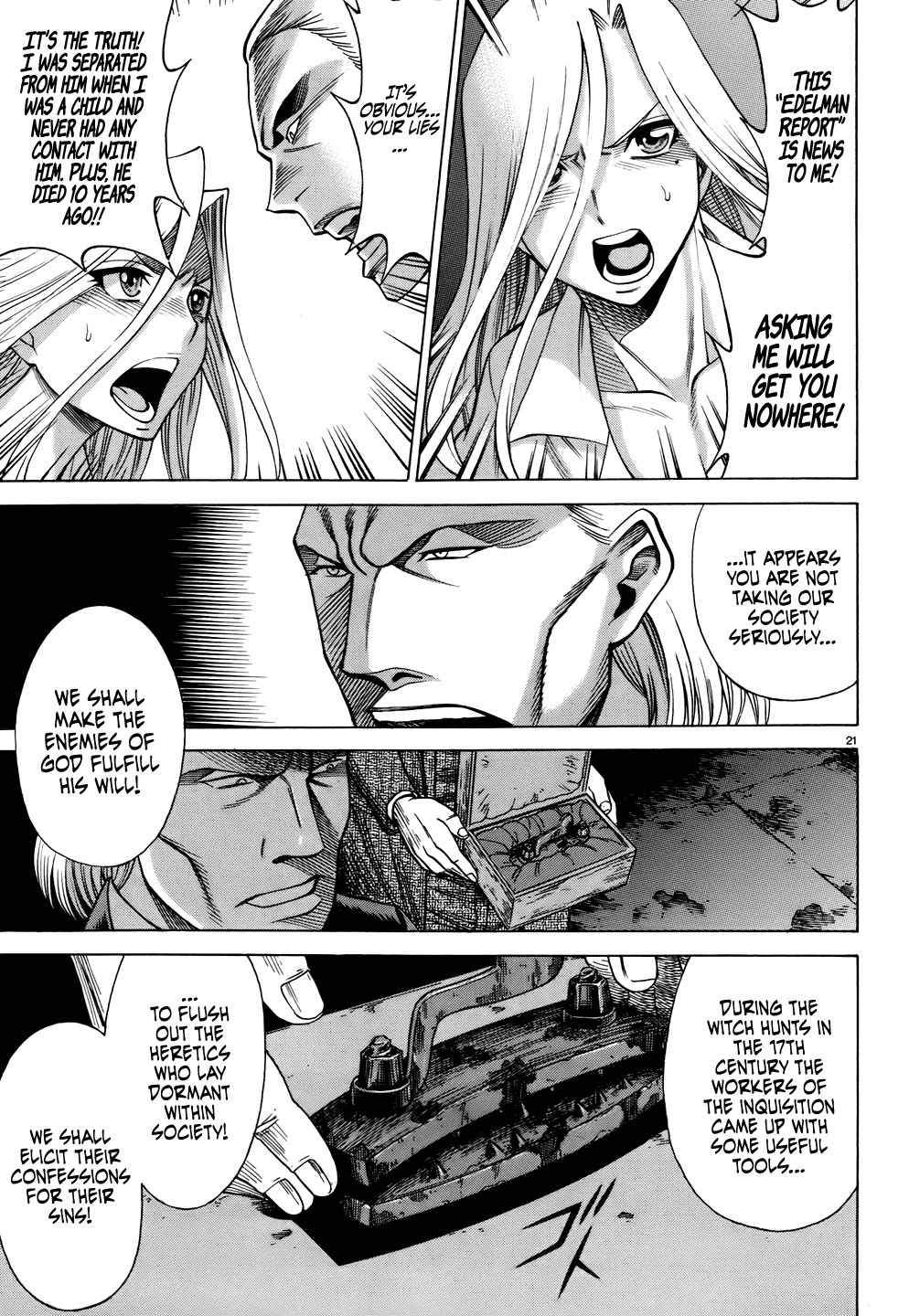 Dance in the Vampire Bund - Sledge Hammer no Tsuioku Chapter 10 page 21 - Chapter 10: Hard Boiled