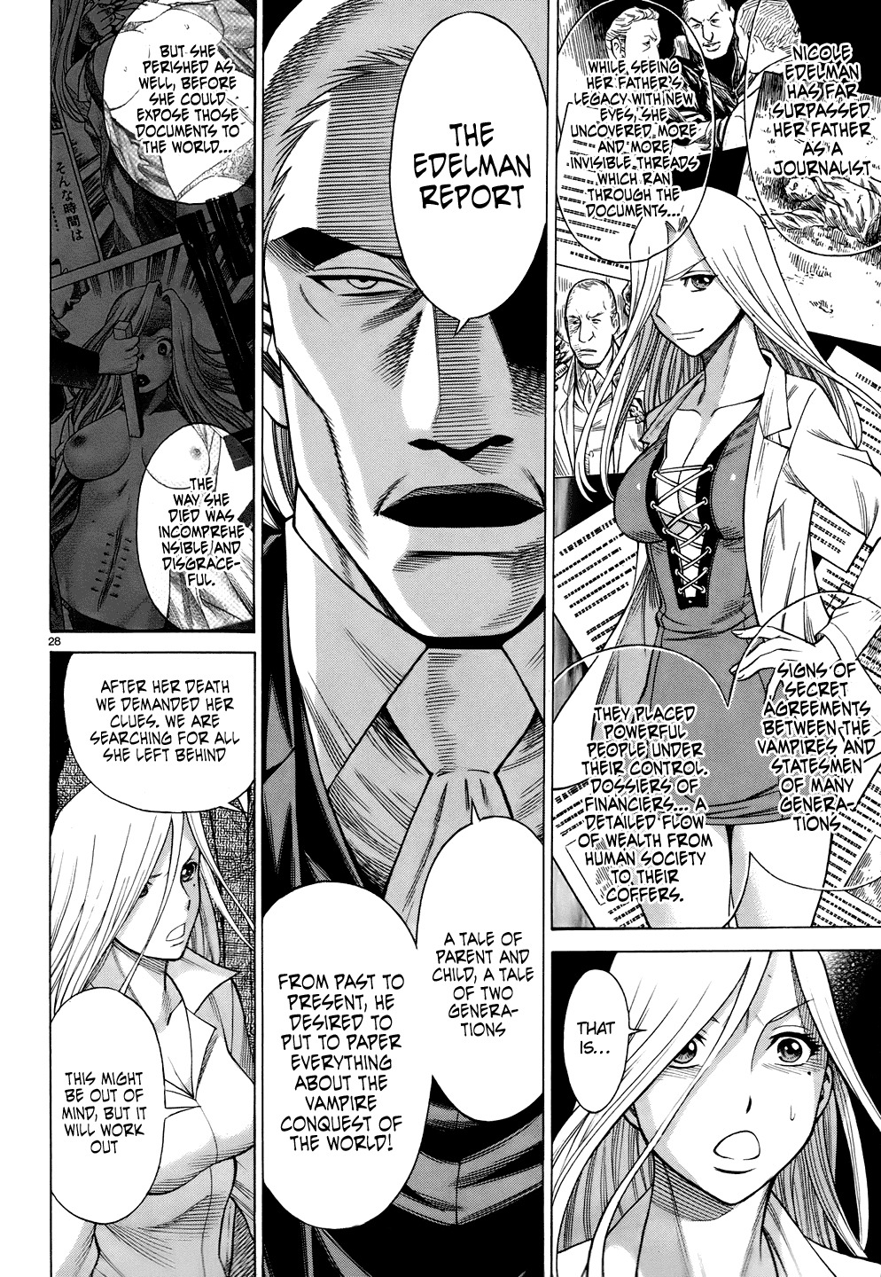 Dance in the Vampire Bund - Sledge Hammer no Tsuioku Chapter 10 page 28 - Chapter 10: Hard Boiled