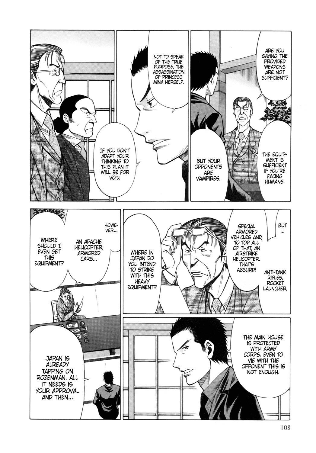 Dance in the Vampire Bund - Sledge Hammer no Tsuioku Chapter 12 page 11 - Chapter 12: Bulletproof Soldier