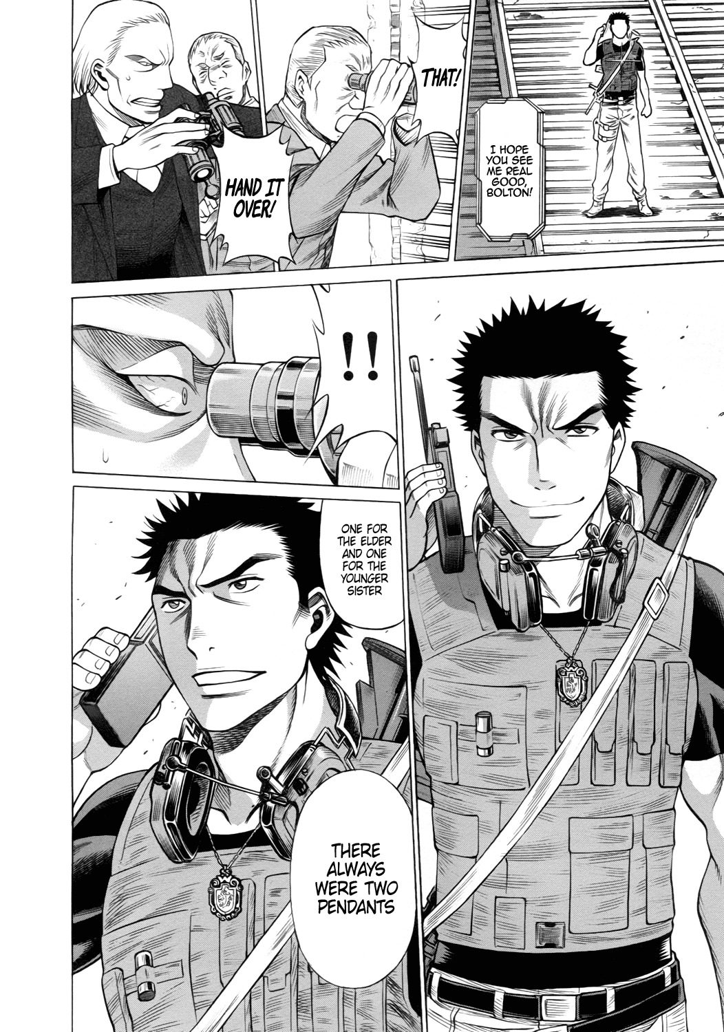 Dance in the Vampire Bund - Sledge Hammer no Tsuioku Chapter 12 page 33 - Chapter 12: Bulletproof Soldier