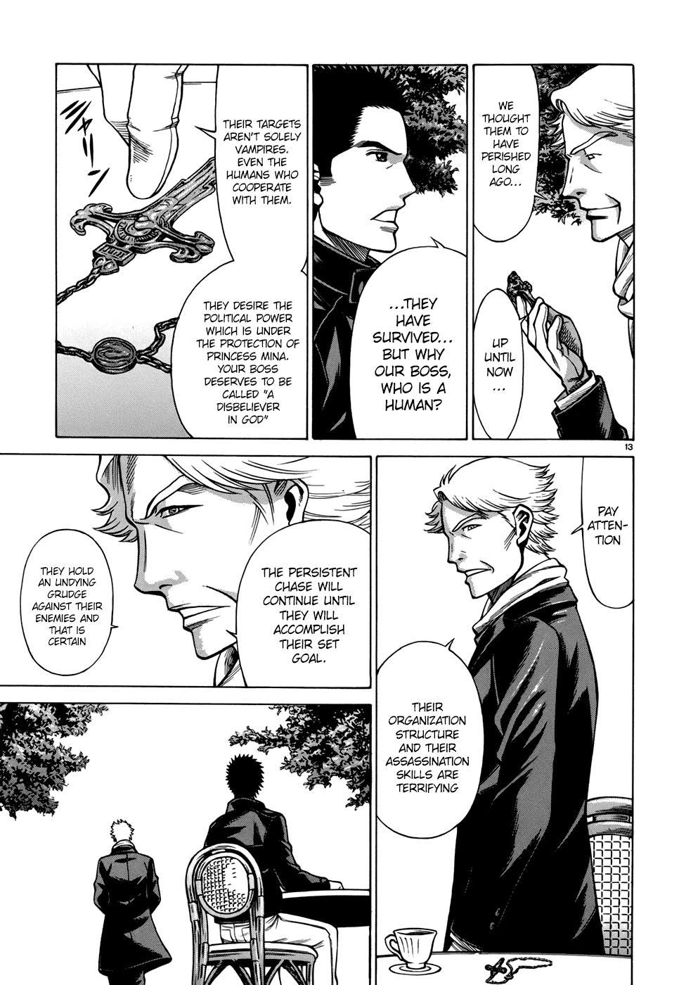 Dance in the Vampire Bund - Sledge Hammer no Tsuioku Chapter 4 page 13 - Chapter 4: The Man of Continual Change