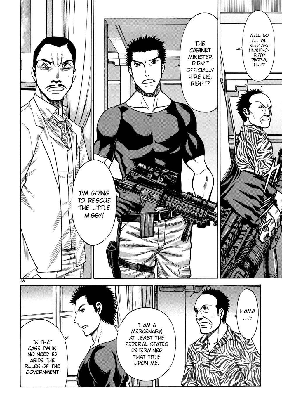 Dance in the Vampire Bund - Sledge Hammer no Tsuioku Chapter 4 page 38 - Chapter 4: The Man of Continual Change