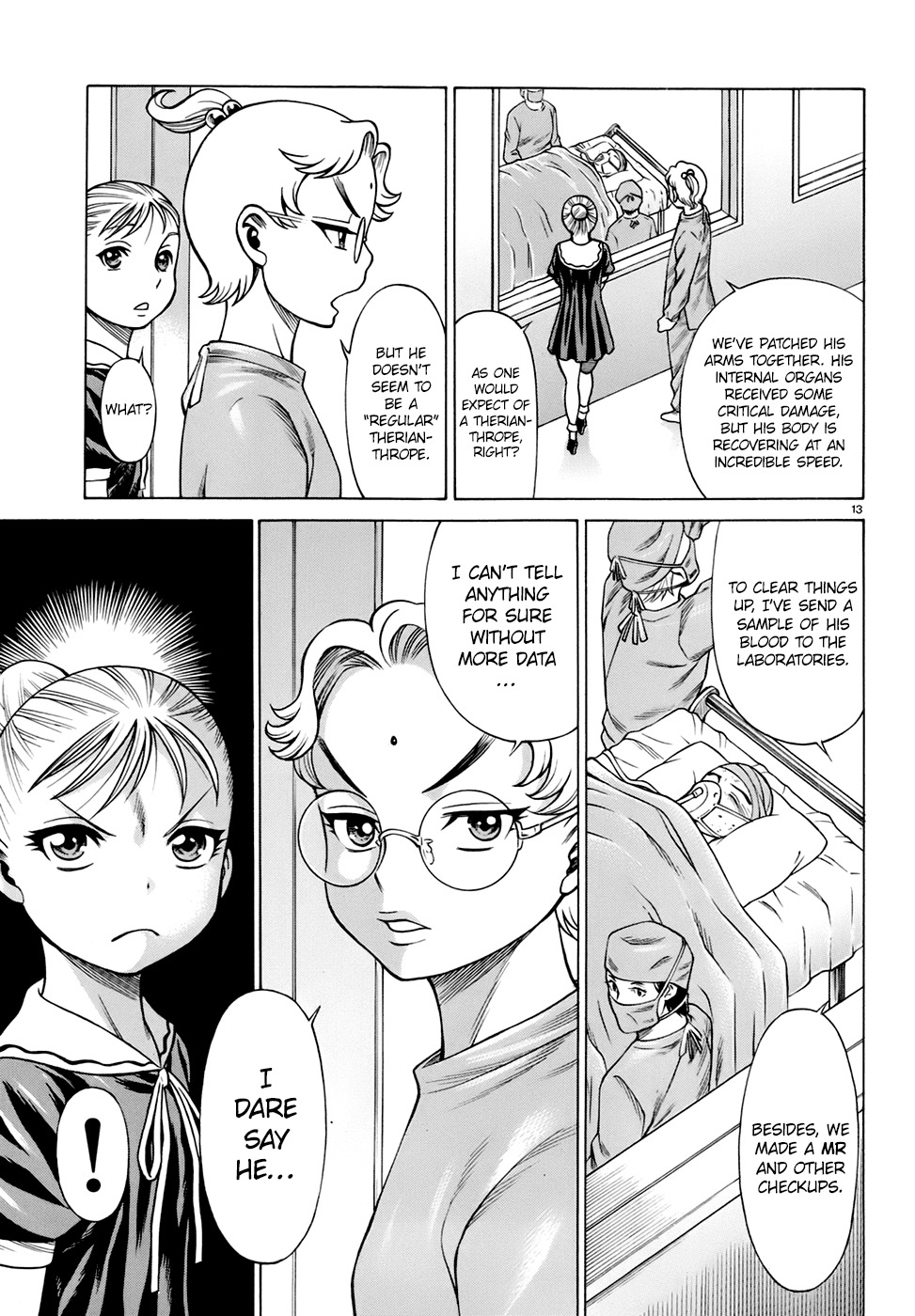 Dance in the Vampire Bund - Sledge Hammer no Tsuioku Chapter 6 page 13 - Chapter 6: The man covered in scars and bruises