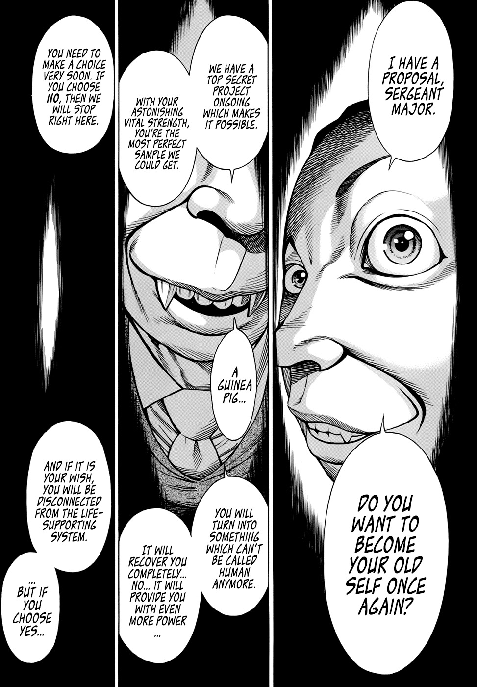 Dance in the Vampire Bund - Sledge Hammer no Tsuioku Chapter 6 page 16 - Chapter 6: The man covered in scars and bruises