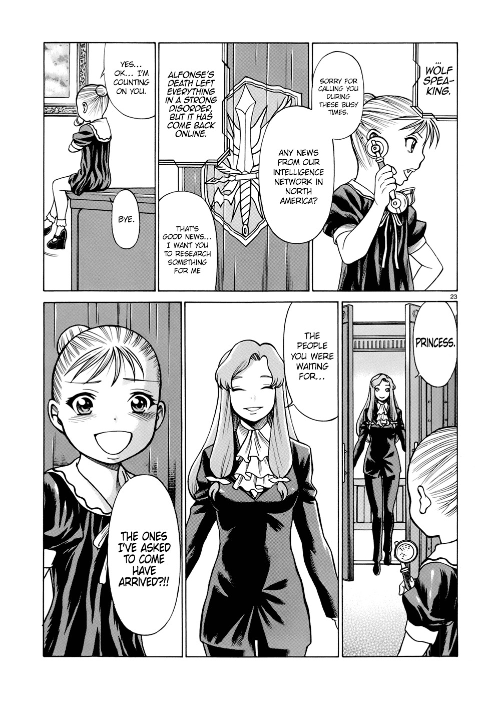 Dance in the Vampire Bund - Sledge Hammer no Tsuioku Chapter 6 page 23 - Chapter 6: The man covered in scars and bruises