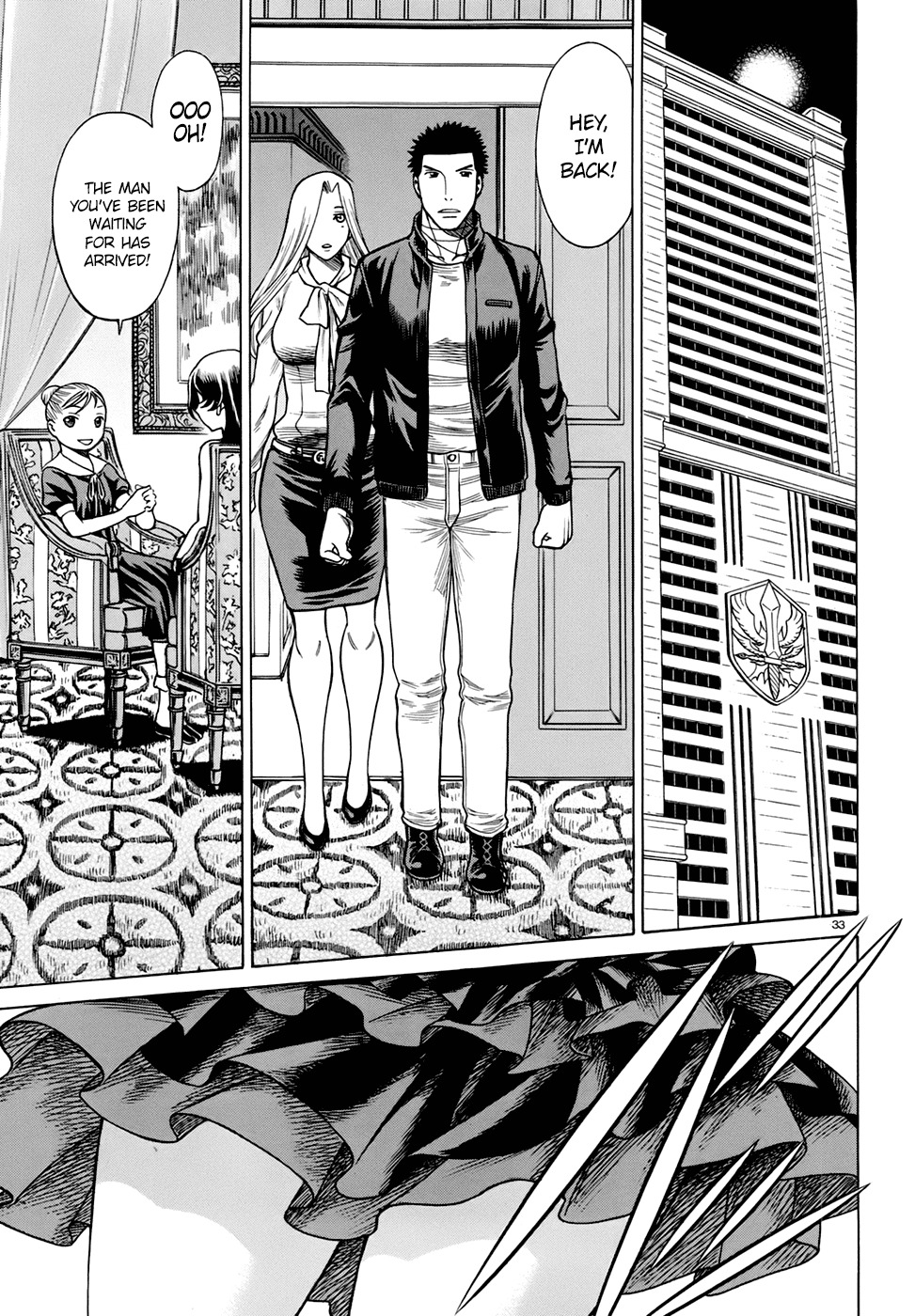 Dance in the Vampire Bund - Sledge Hammer no Tsuioku Chapter 6 page 33 - Chapter 6: The man covered in scars and bruises
