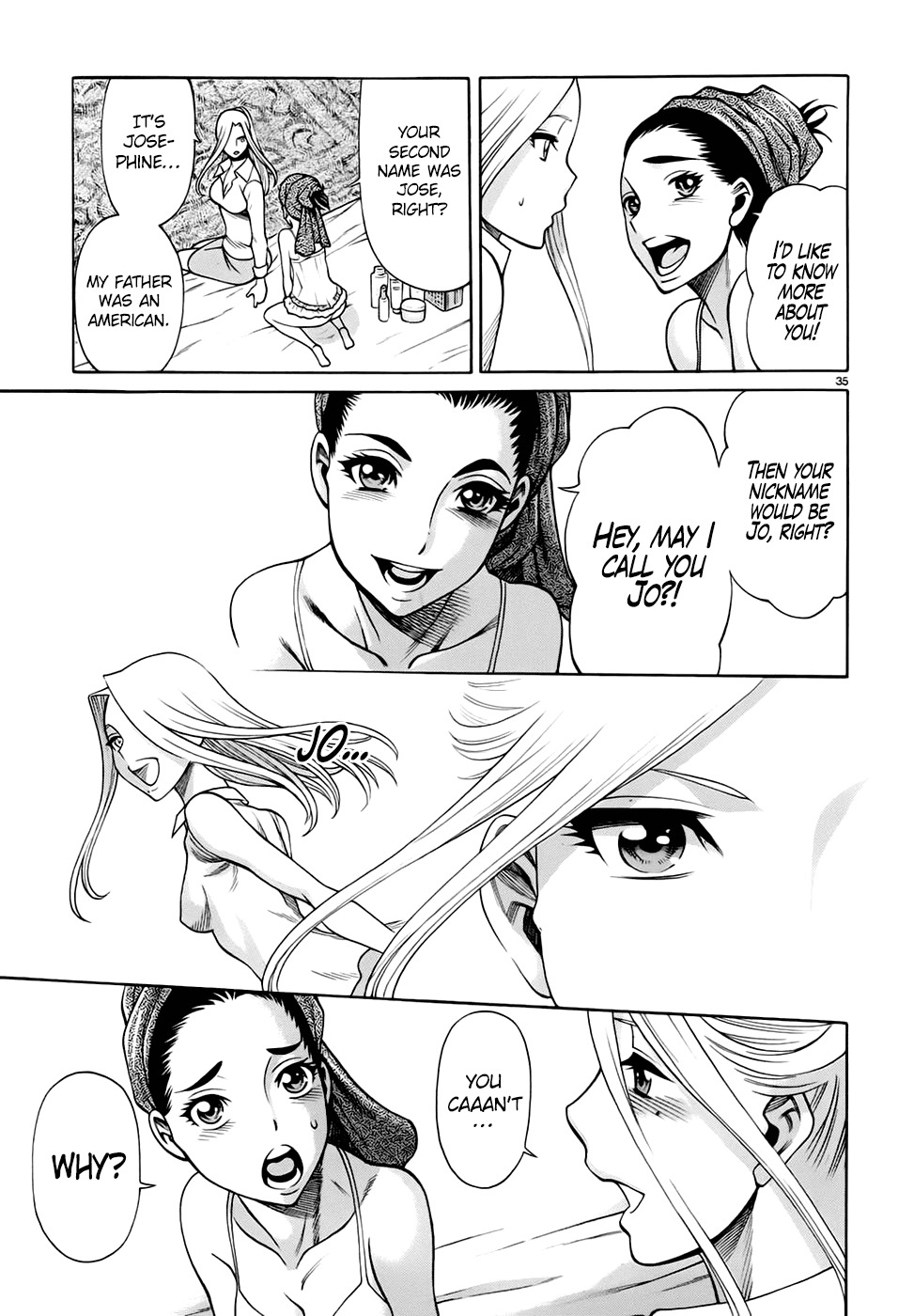 Dance in the Vampire Bund - Sledge Hammer no Tsuioku Chapter 7 page 35 - Chapter 7: The girl who came from the past