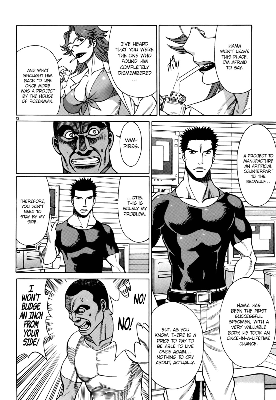 Dance in the Vampire Bund - Sledge Hammer no Tsuioku Chapter 8 page 12 - Chapter 8: Men and women
