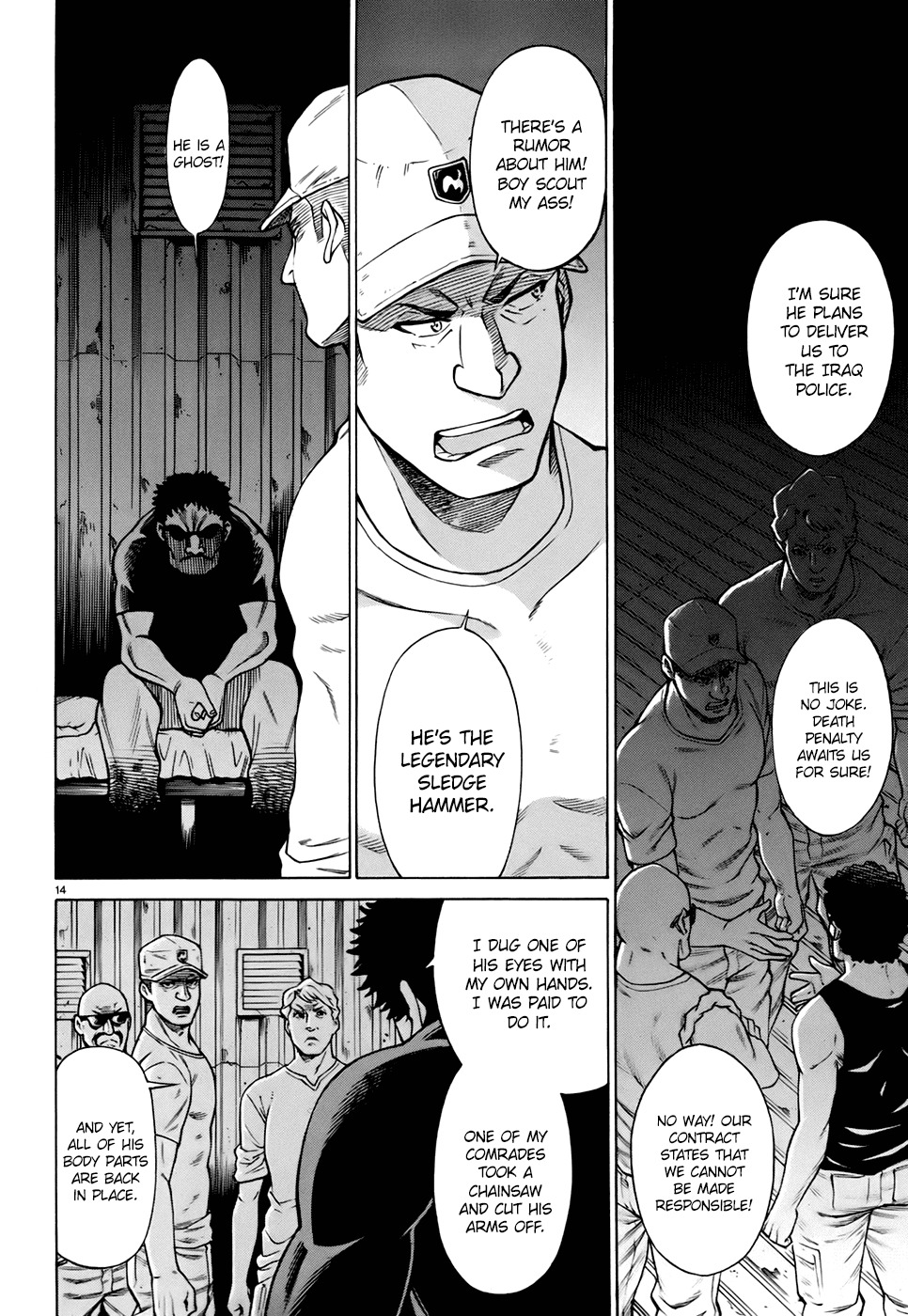 Dance in the Vampire Bund - Sledge Hammer no Tsuioku Chapter 8 page 14 - Chapter 8: Men and women
