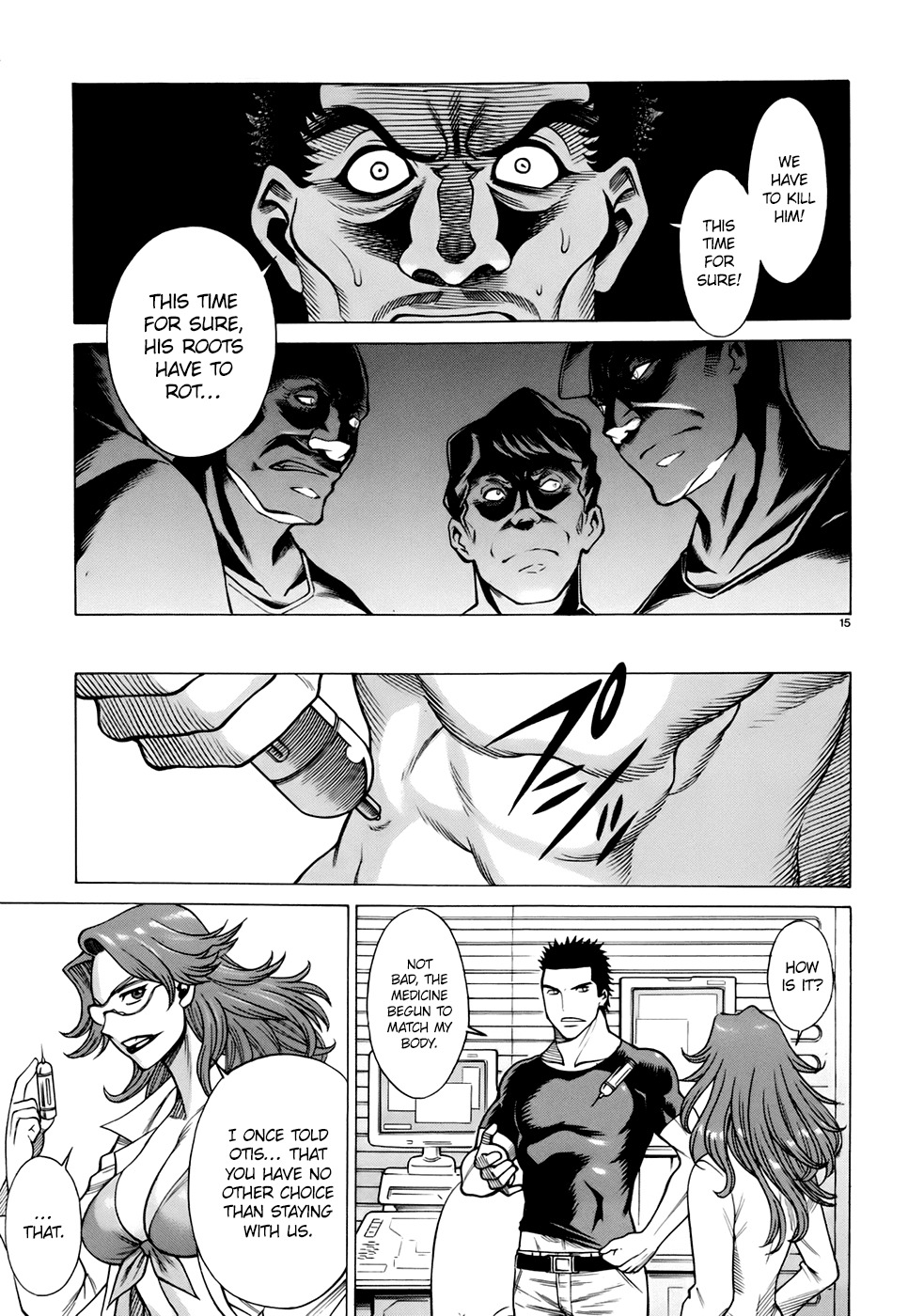 Dance in the Vampire Bund - Sledge Hammer no Tsuioku Chapter 8 page 15 - Chapter 8: Men and women