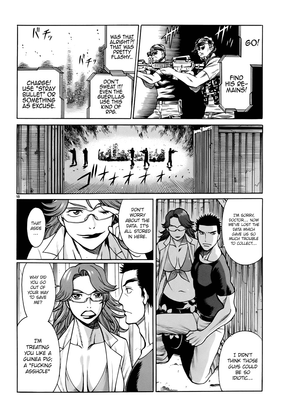 Dance in the Vampire Bund - Sledge Hammer no Tsuioku Chapter 8 page 18 - Chapter 8: Men and women