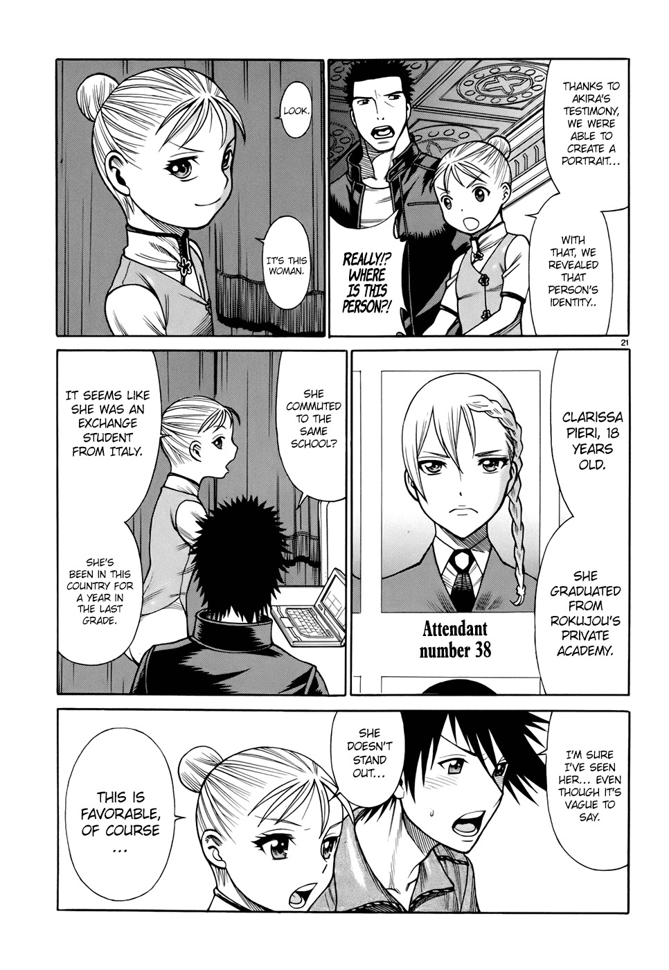 Dance in the Vampire Bund - Sledge Hammer no Tsuioku Chapter 8 page 21 - Chapter 8: Men and women