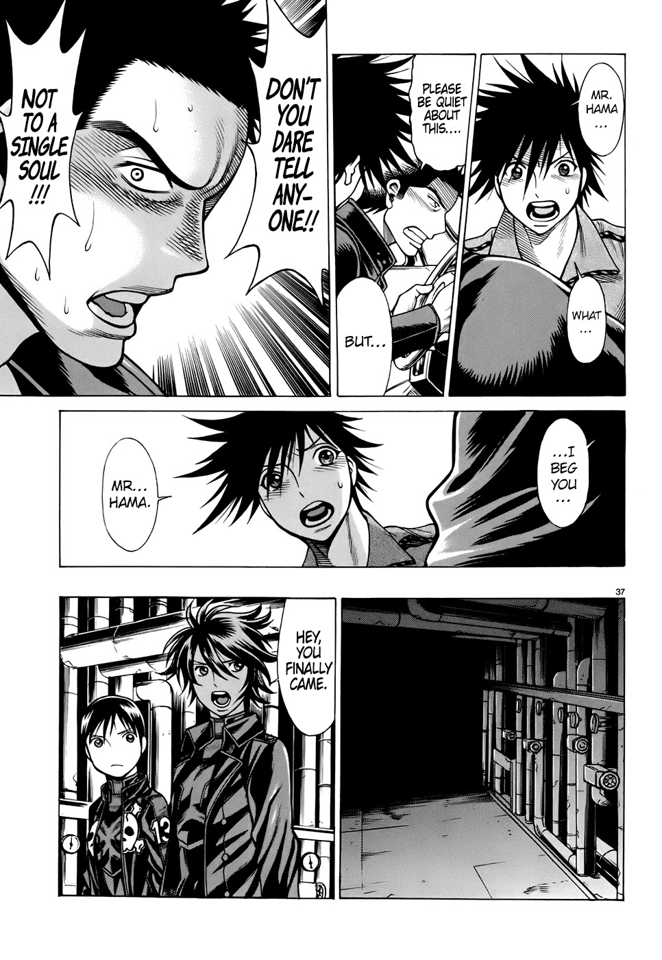 Dance in the Vampire Bund - Sledge Hammer no Tsuioku Chapter 8 page 37 - Chapter 8: Men and women