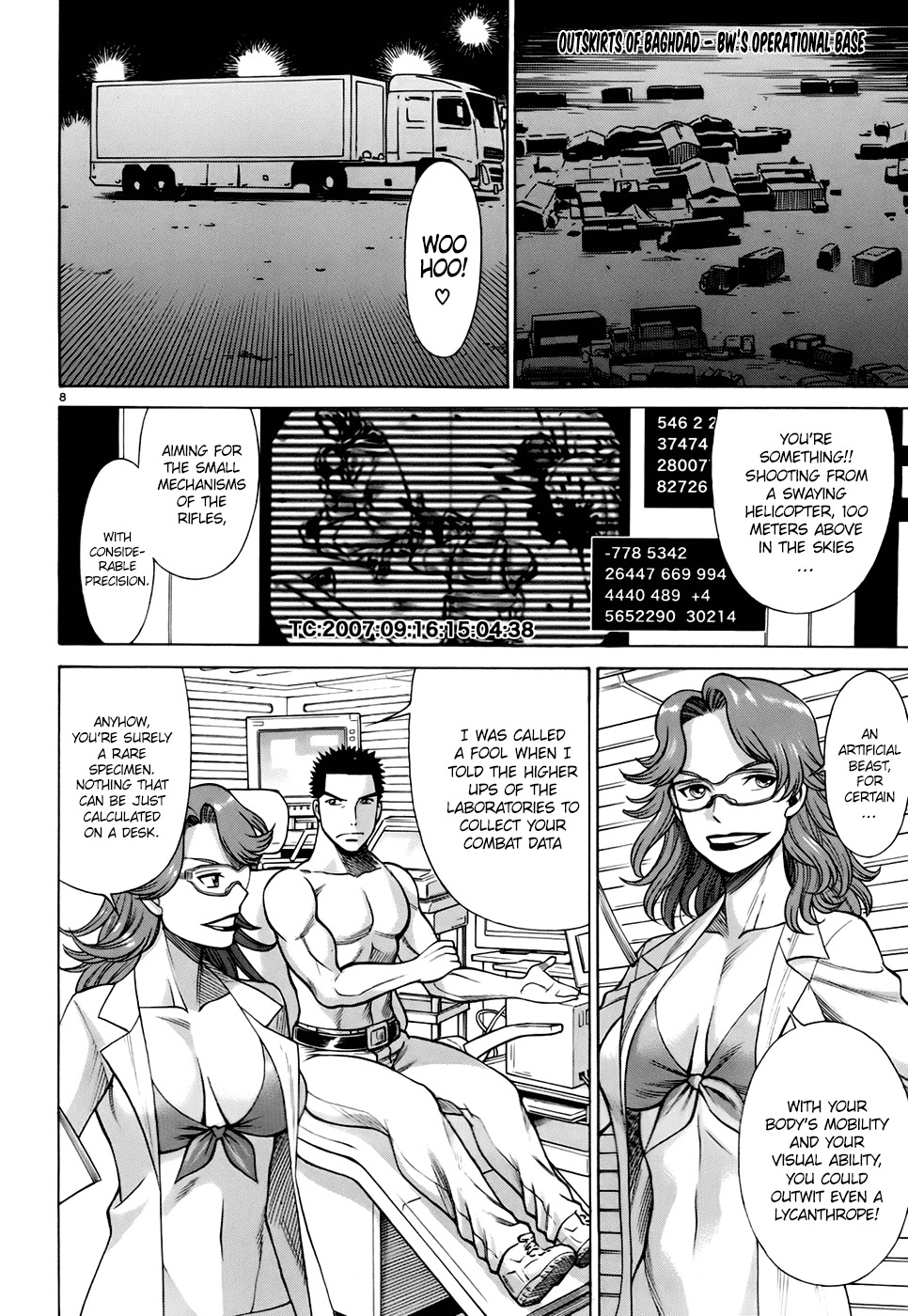 Dance in the Vampire Bund - Sledge Hammer no Tsuioku Chapter 8 page 8 - Chapter 8: Men and women
