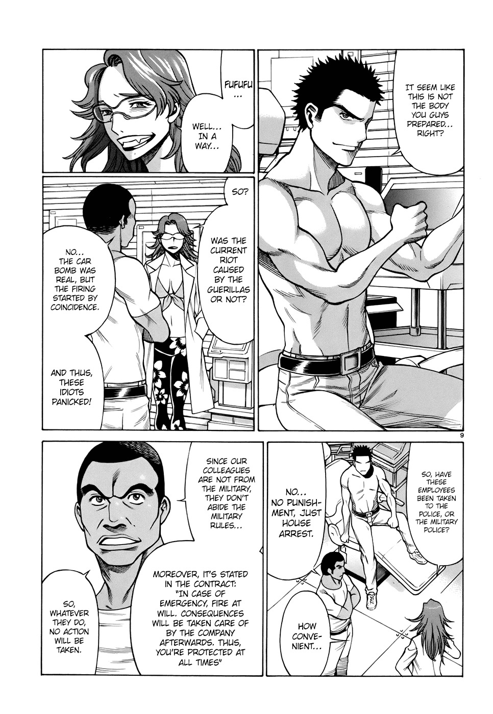 Dance in the Vampire Bund - Sledge Hammer no Tsuioku Chapter 8 page 9 - Chapter 8: Men and women