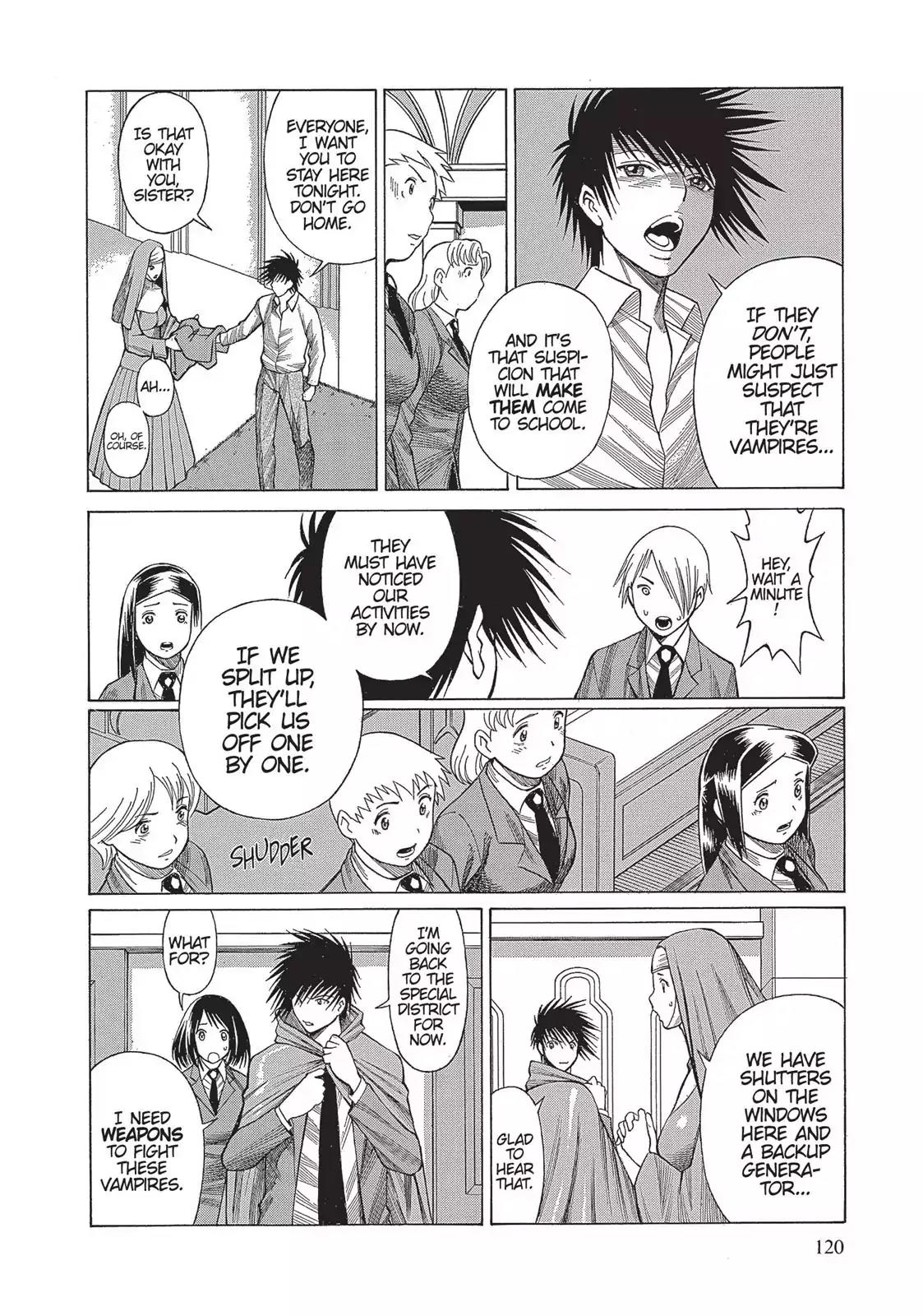 Dance in the Vampire Bund Chapter 10 page 22 - Chapter 10: I Can't See You