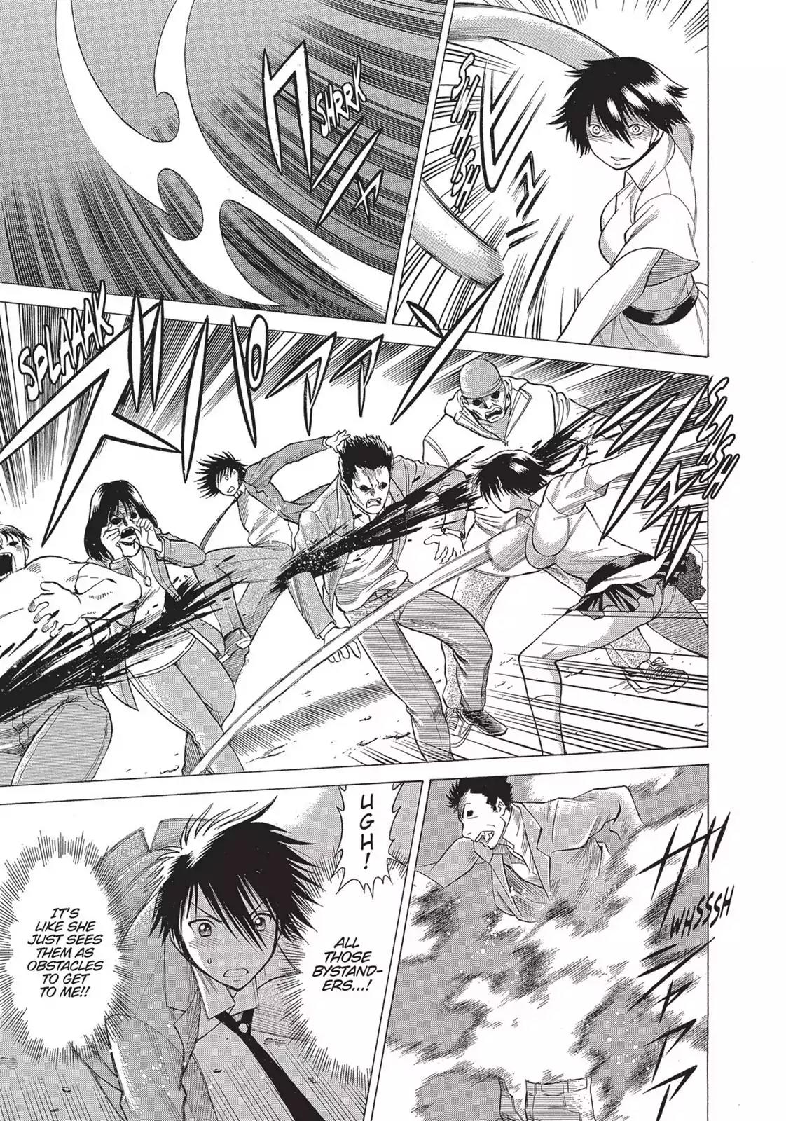 Dance in the Vampire Bund Chapter 22 page 13 - Chapter 22: Target, Kaburagi Akira