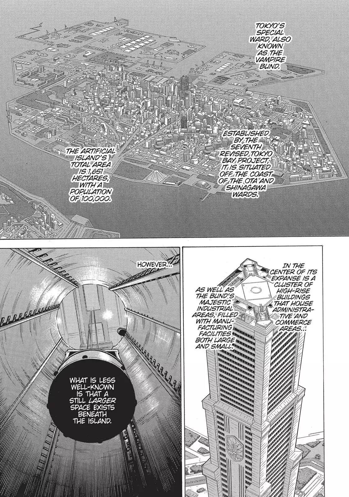 Dance in the Vampire Bund Chapter 27 page 1 - Chapter 27: Sneak into the Underground