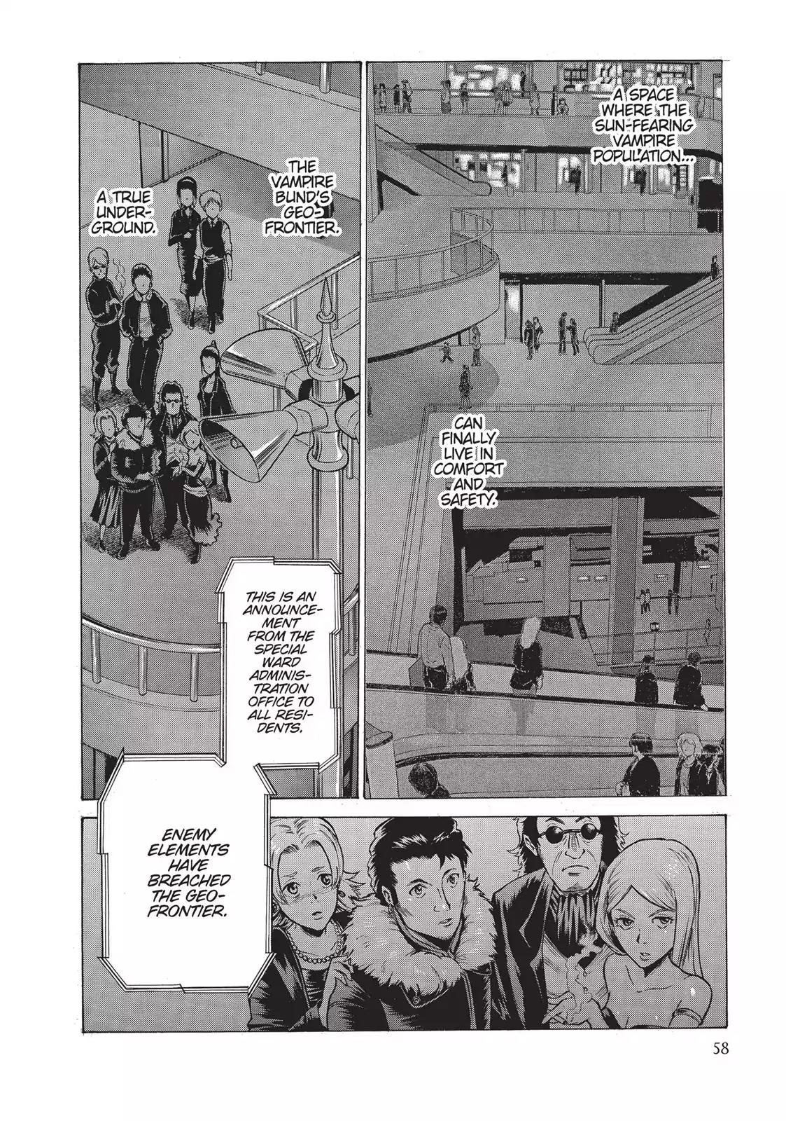 Dance in the Vampire Bund Chapter 27 page 2 - Chapter 27: Sneak into the Underground