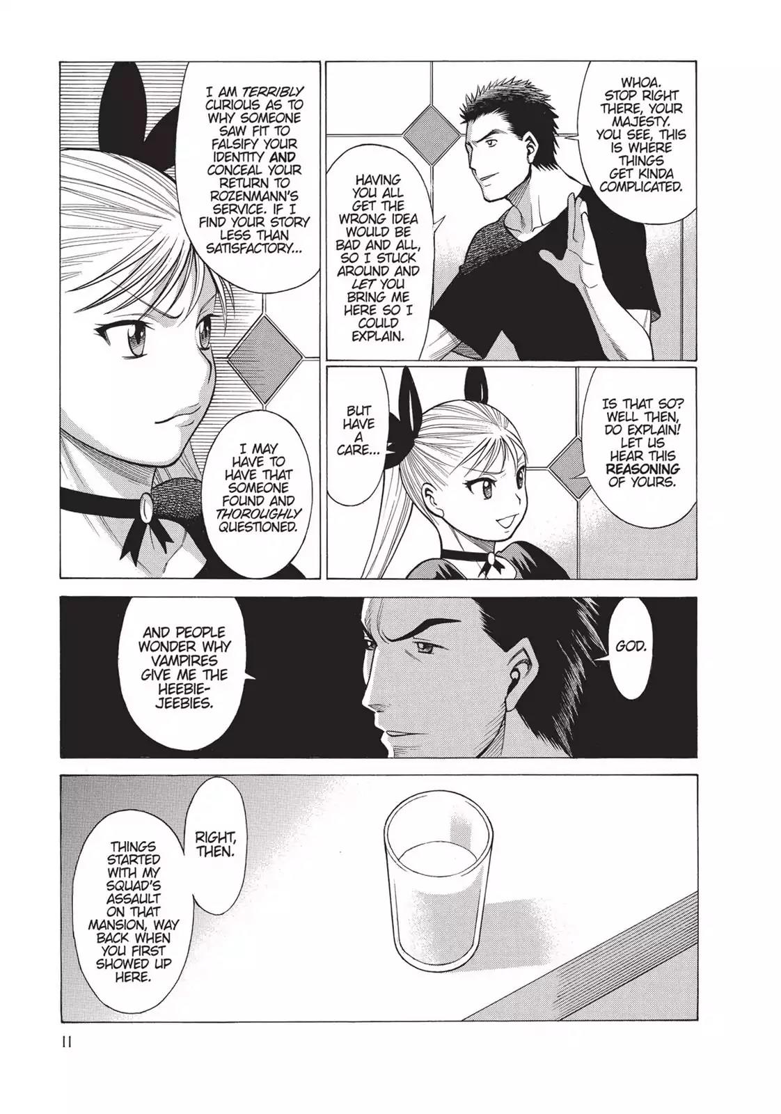 Dance in the Vampire Bund Chapter 32 page 12 - Chapter 32: A Message to Sledgehammer