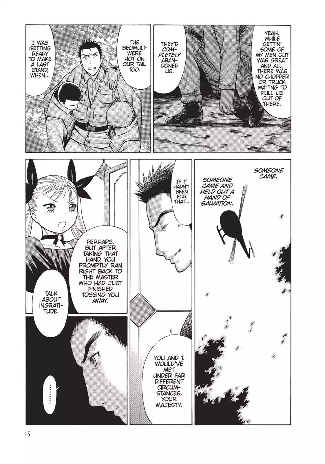 Dance in the Vampire Bund Chapter 32 page 16 - Chapter 32: A Message to Sledgehammer