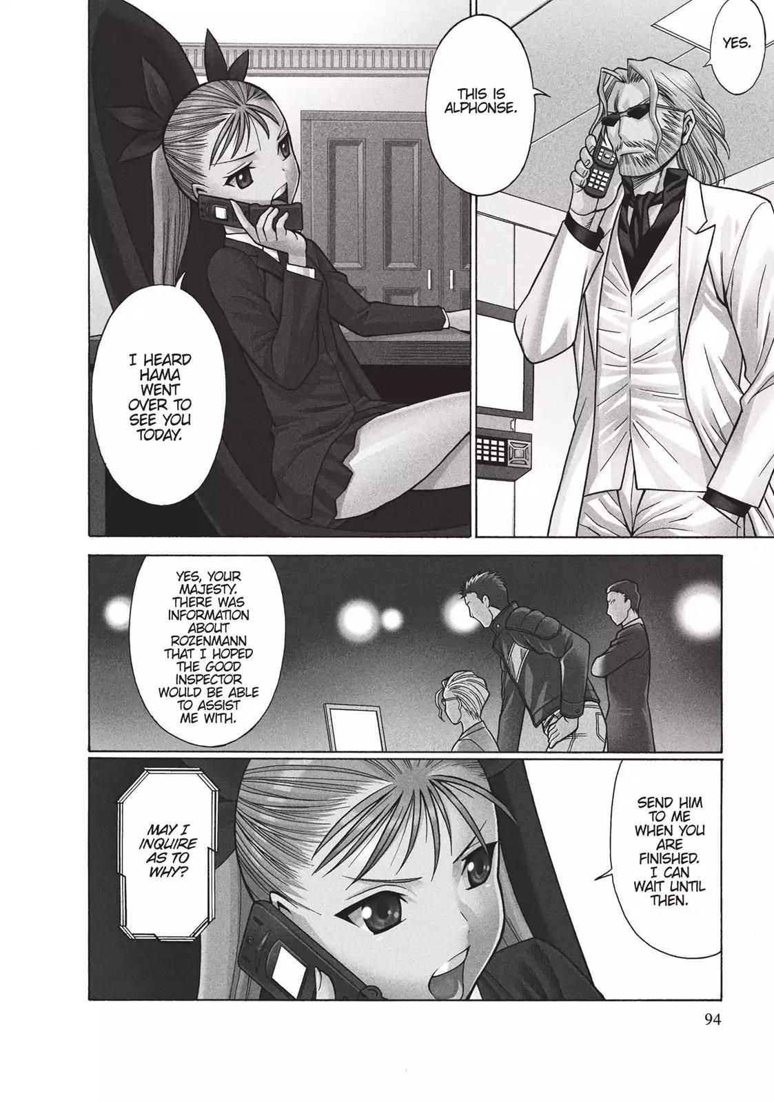 Dance in the Vampire Bund Chapter 41 page 4 - Chapter 41: An Afternoon with Wolves