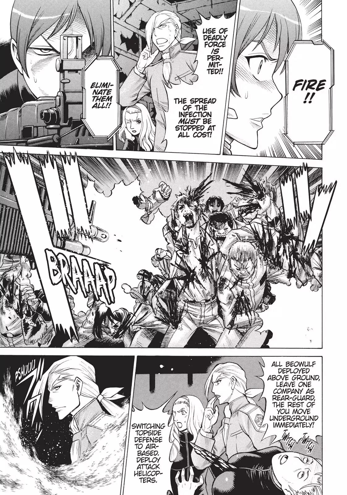 Dance in the Vampire Bund Chapter 52 page 19 - Chapter 52: Vampire Wars