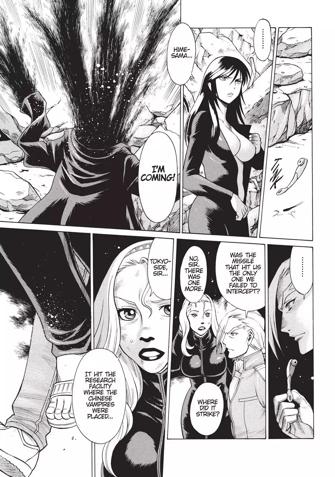 Dance in the Vampire Bund Chapter 52 page 21 - Chapter 52: Vampire Wars