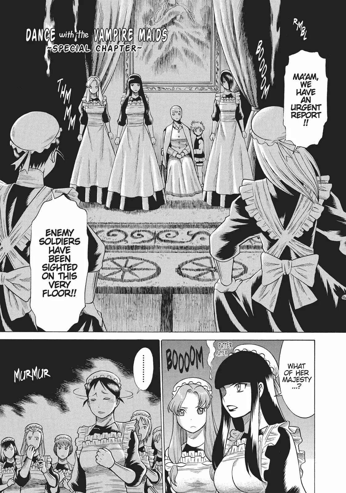 Dance in the Vampire Bund Chapter 53.5 page 1 - Chapter 53.5: Dance with the Vampire Maid