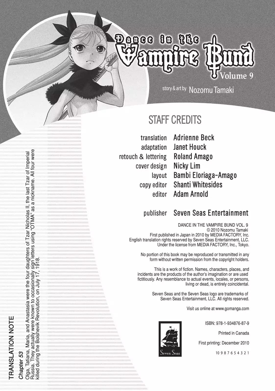 Dance in the Vampire Bund Chapter 53.5 page 5 - Chapter 53.5: Dance with the Vampire Maid