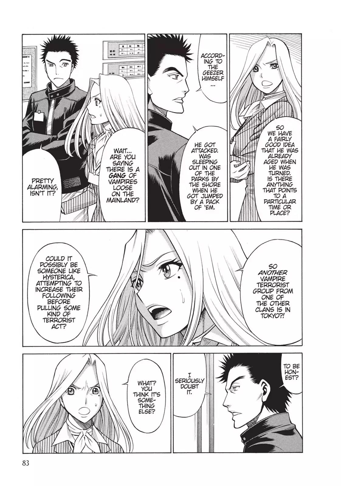 Dance in the Vampire Bund Chapter 56 page 21 - Chapter 56: Like Ann Frank