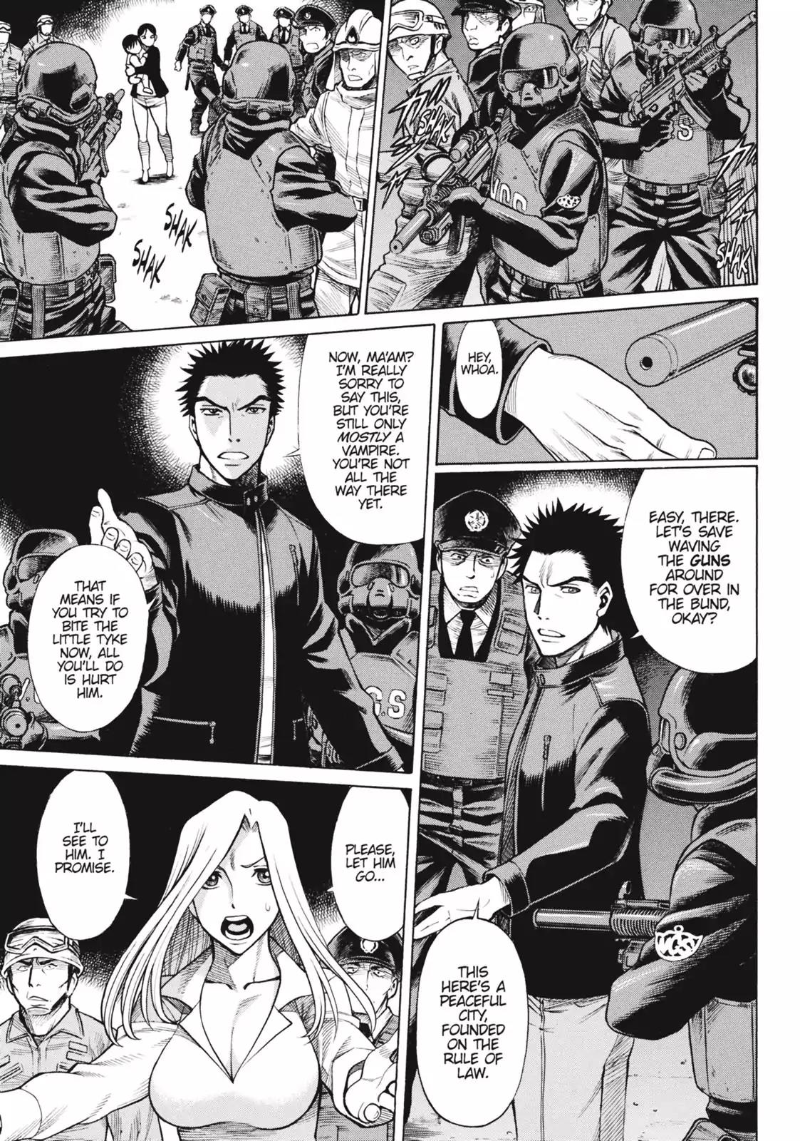Dance in the Vampire Bund Chapter 60 page 13 - Chapter 60: Torturous Ties
