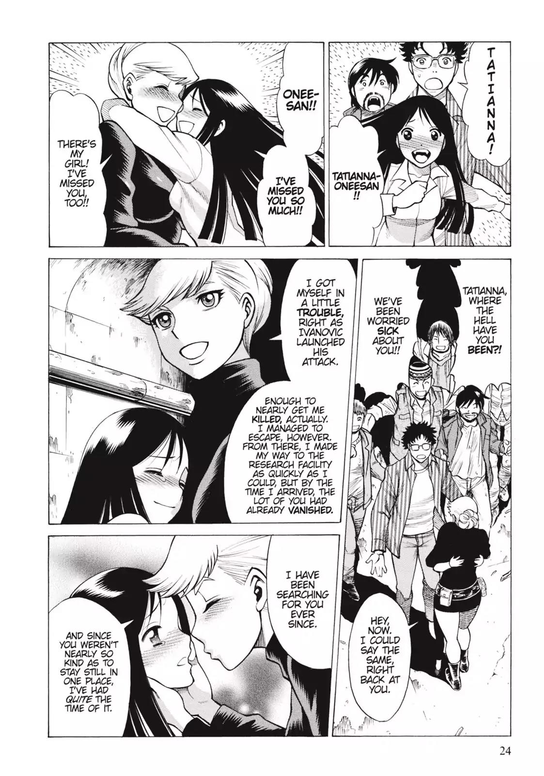 Dance in the Vampire Bund Chapter 60 page 24 - Chapter 60: Torturous Ties