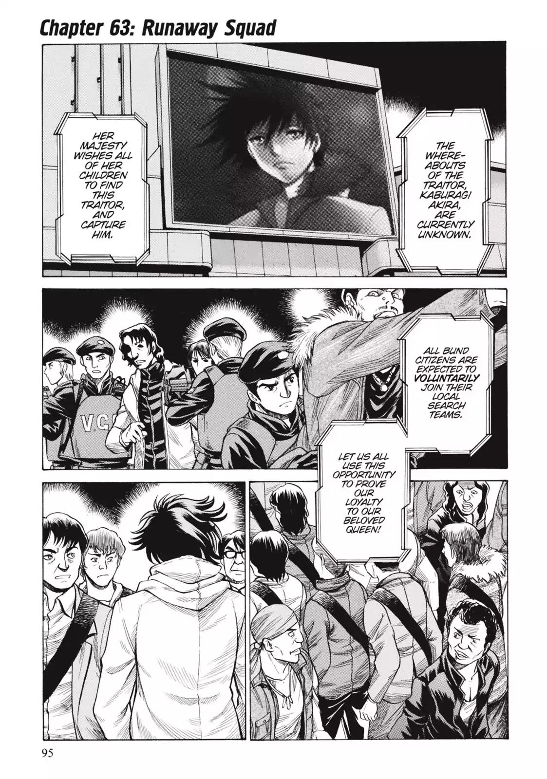 Dance in the Vampire Bund Chapter 63 page 1 - Chapter 63: Runaway Squad