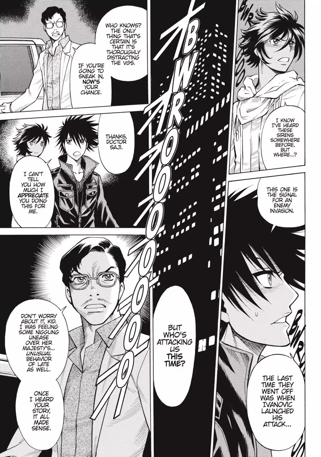 Dance in the Vampire Bund Chapter 63 page 13 - Chapter 63: Runaway Squad